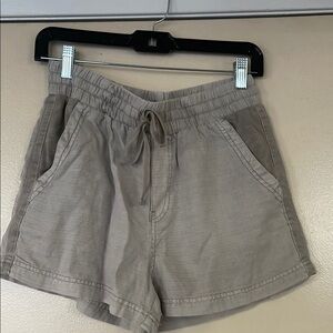 Women's Gray Casual Shorts